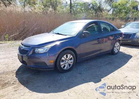 2013 Chevrolet Cruze Ls Auto из США, поврежденный, VIN 1G1PA5SH1D7314922